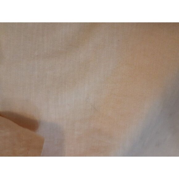 Jane Delancey Womens Top Size XL Peach Pastel Orange Ruffle Short Sleeve Cotton - Picture 8 of 8